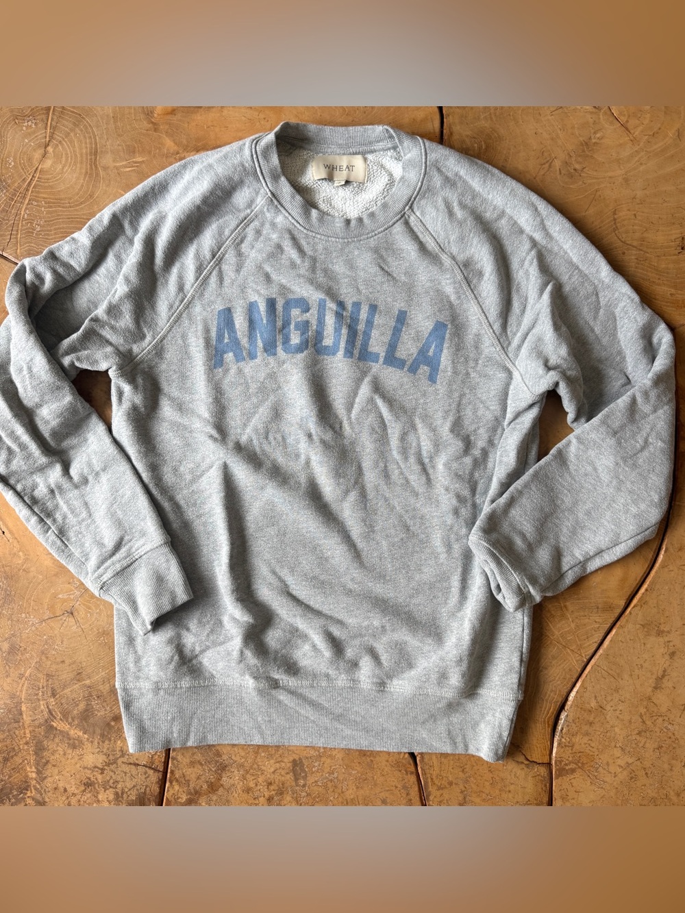 Anguilla Sweatshirt. Brand Wheat. Size Small
